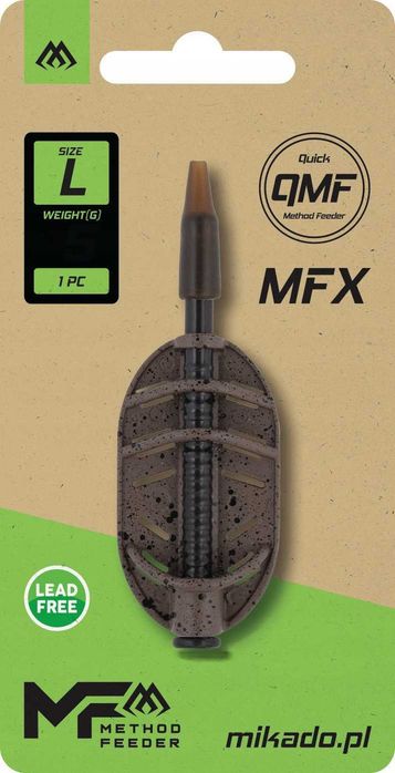 ZESTAW 5 x Koszyk + foremka   Mikado Method Feeder MFX 30g L