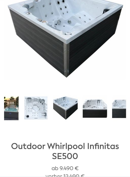 Jacuzzi ogrodowe Infinitas SE 500 Made in GERMANY 12490