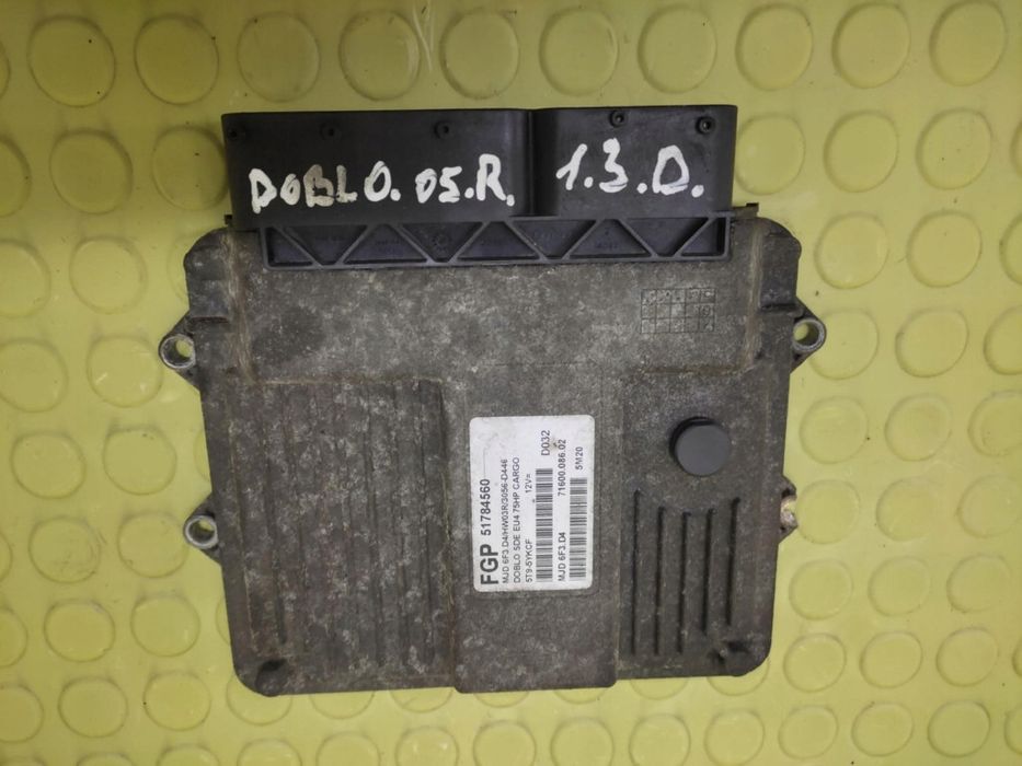 fiat doblo i 1.3 sterownik silnika 51784560