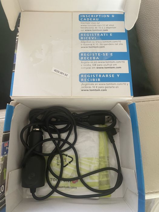 Gps tomtom como novo usado uma vez