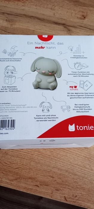 Lampka nocna toniebox