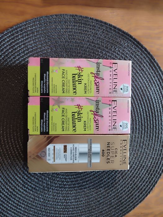 Zestaw serum i kremy Evelina