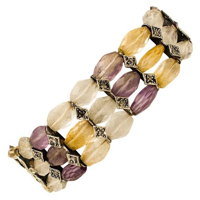 Joias - Pulseira de Ouro e prata 31