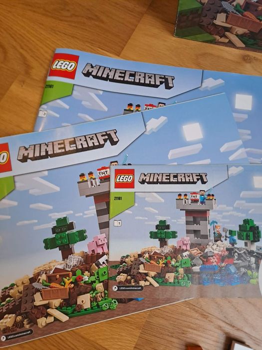 Lego Minecraft  21162  + dodatki