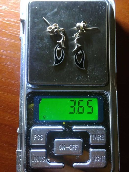 Обмін пусети кульчики срібло