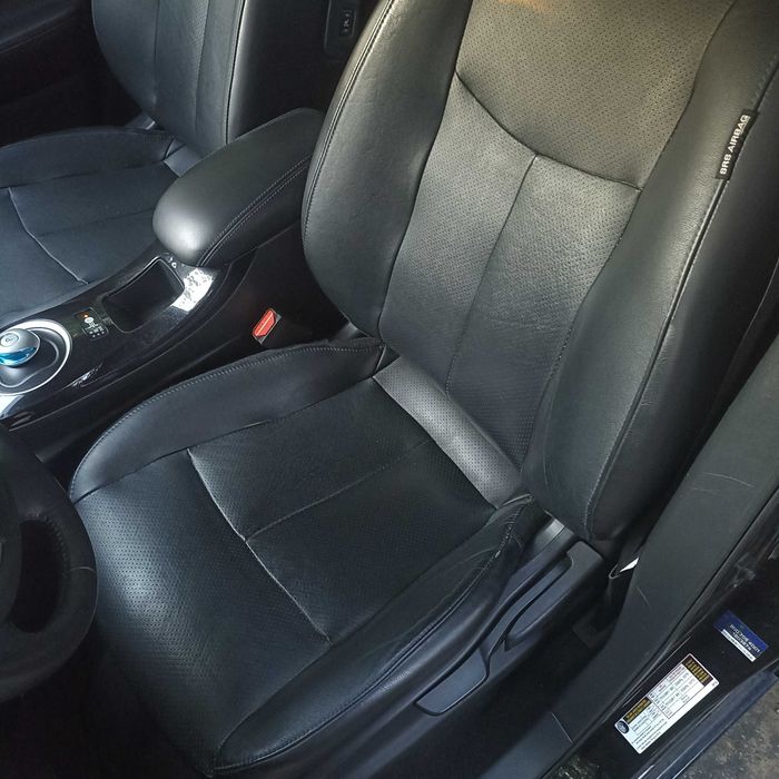 Салон сидения кожа nissan leaf