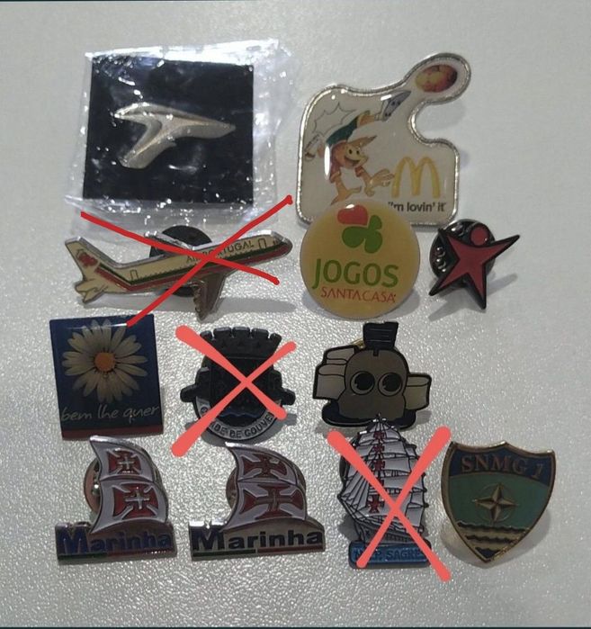 Pins para colecionadores
