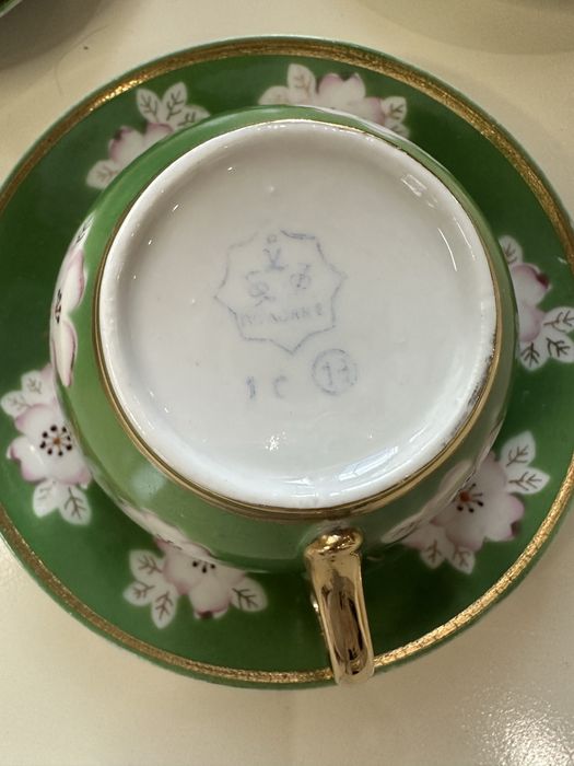 Чайный сервиз Полонне 40-х годов « Яблуневий цвіт»