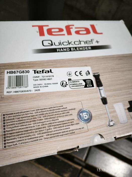 Блендер     Tefal
