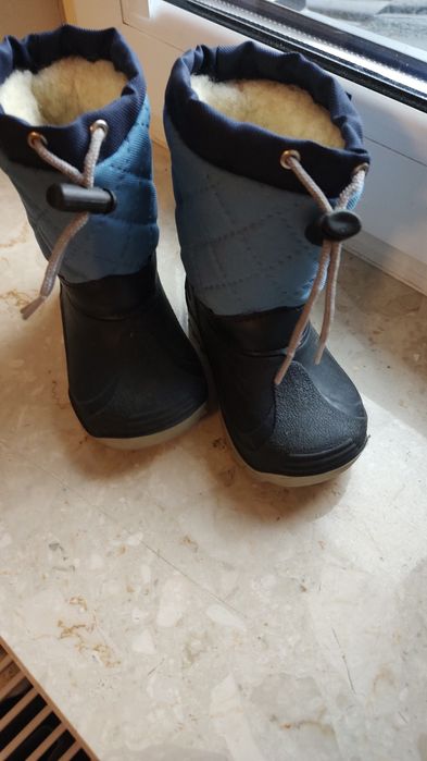 Buty zimowe śniegowce  Muflon r. 21/22 – stan bardzo dobry – wełna