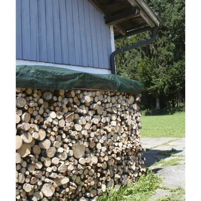 Plandeka 4x6 m, 180 g, zielona, PE,
