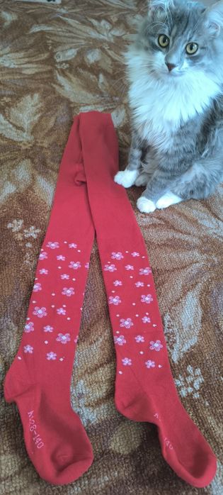 Колготки дитячі 123-130 нові