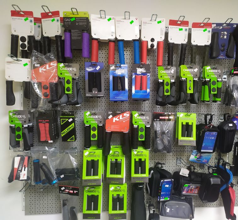 Гріпси паралон, силікон, анатомічні, Bontrager,ESI,ODI,BBB,Onride,Gub