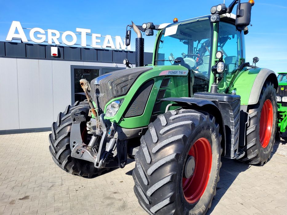 Fendt 716 VARIO PROFI 2014 rok TMS  Pierwsze Opony ! 714 Vario 718 SCR 720 i 818 Massey Ferguson 7616 7618