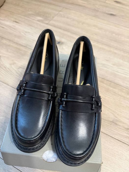 Нові шкіряні лофери Clarks Orianna Bit (37р / 23 см) Оригінал