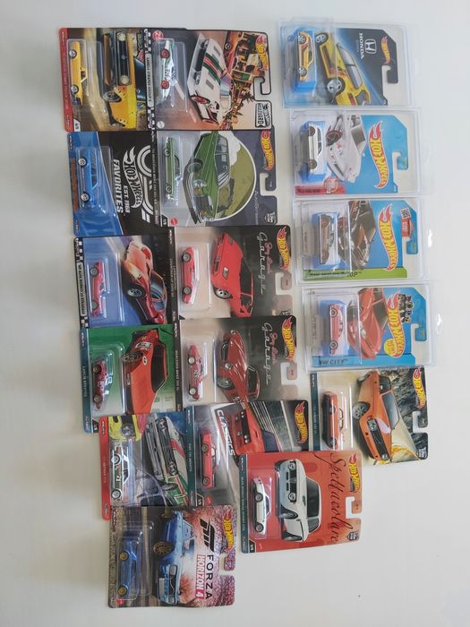 Vendo miniaturas da HotWheels, Majorette e Matchbox ATUALIZADO