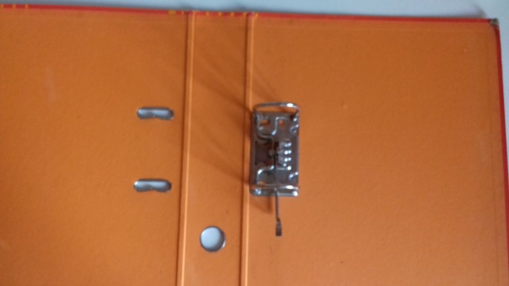 Dossier A4 Papfer Vermelho e Laranja