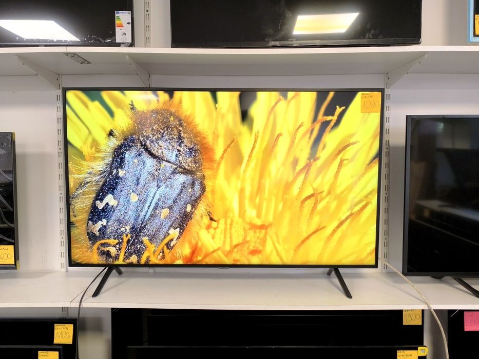 Samsung 55 cali 4k UHD hdr Smart WiFi DVB-T2 55RU7102 gwarancja 3m telewizor