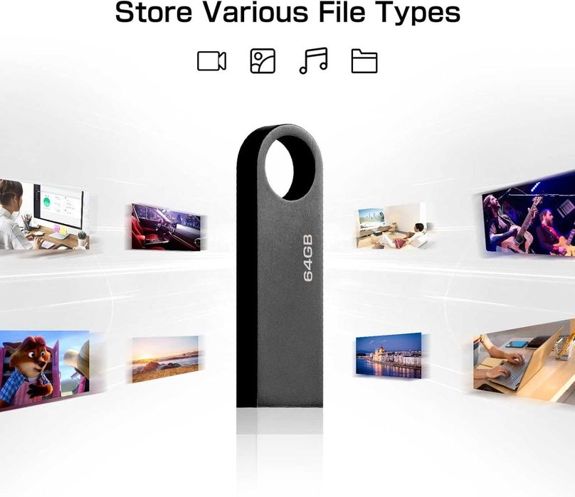 64 GB USB Flash Drive Pen [Includes 2 Units] NEW FREE SHIPPING64283967354499122