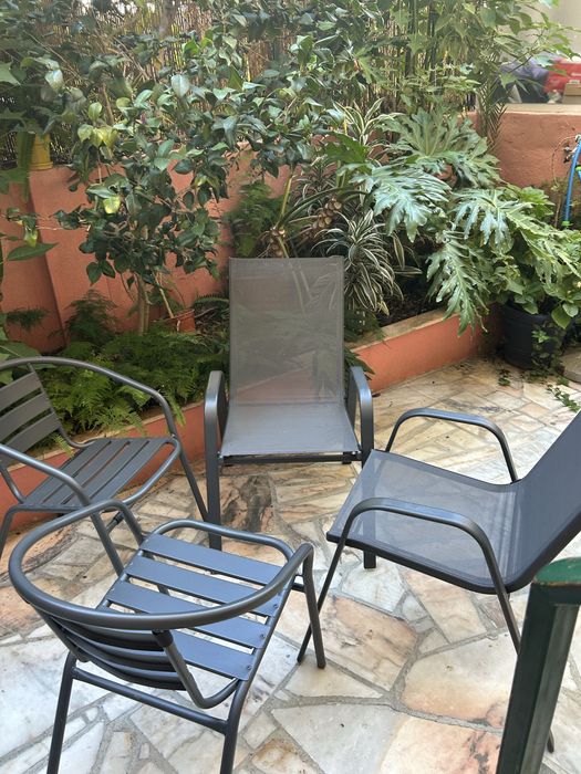Cadeiras exteriores de jardim