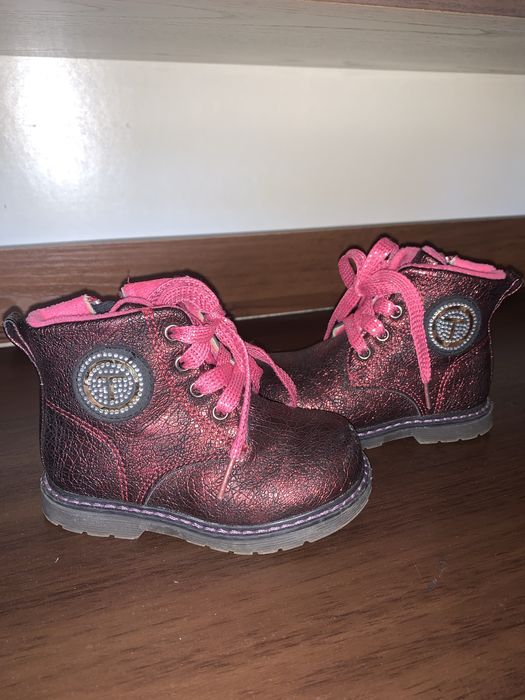 Весняні черевики для дівчинки, ботинки демі 24
