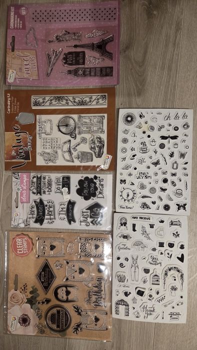 Stemple do scrapbookingu Nowe