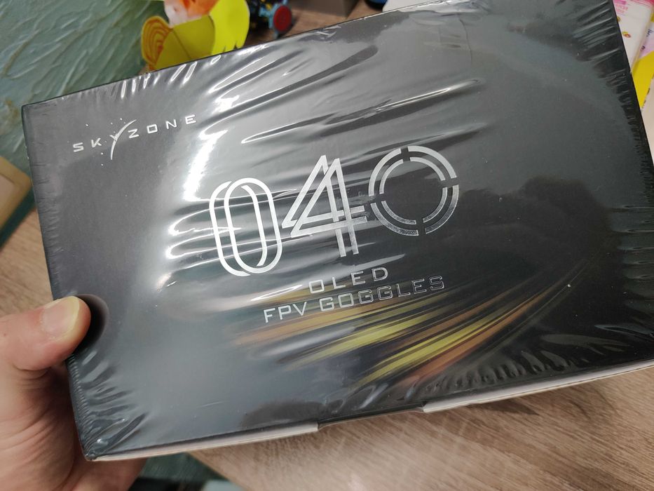 Нові Окуляри Skyzone SKY04O PRO Black 5.8G SteadyView для FPV дрона