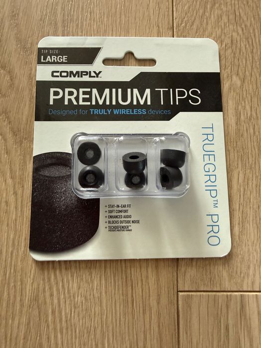 Pianki Comply Foam Tips Truegrip pro BLK-L
