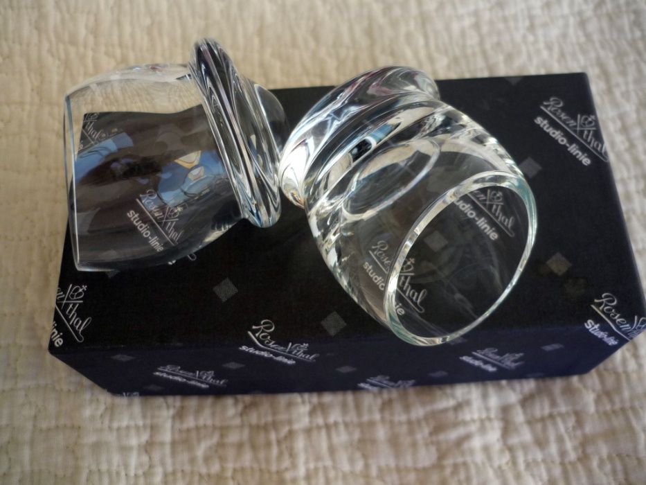 Copos cálices shots cristal Rosenthal, prenda ideal Natal e casamento