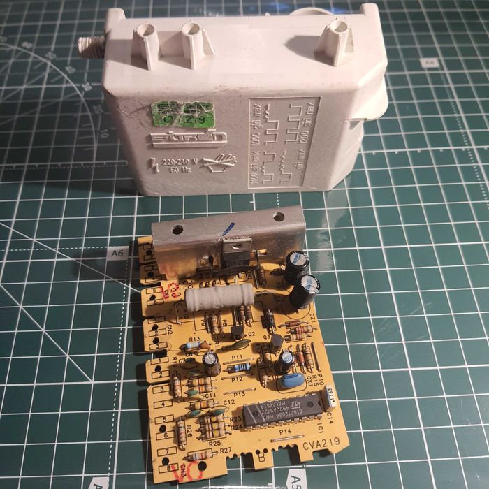 Модуль двигателя стиральной машины Bosh Whirlpool AEG CVA 219/1