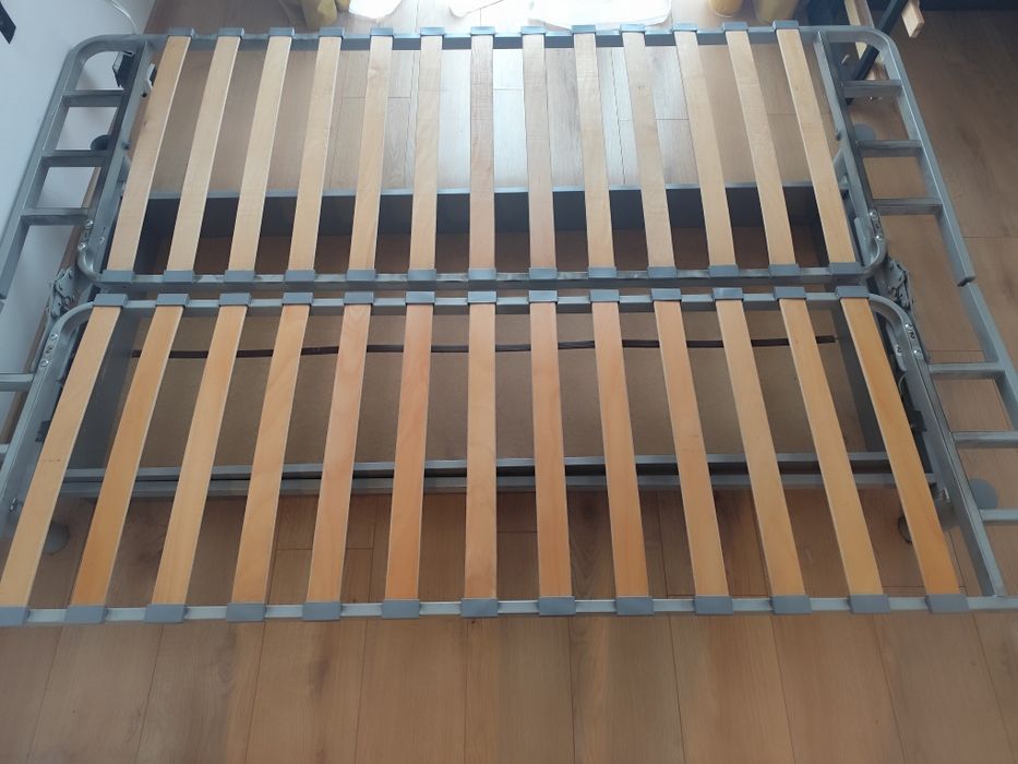 Sofa rozkładana/łóżko ze skrzynią IKEA 140*200