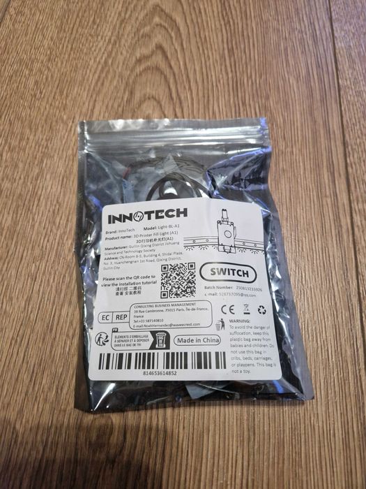 Lampka LED do drukarki 3D Bambu Lab A1