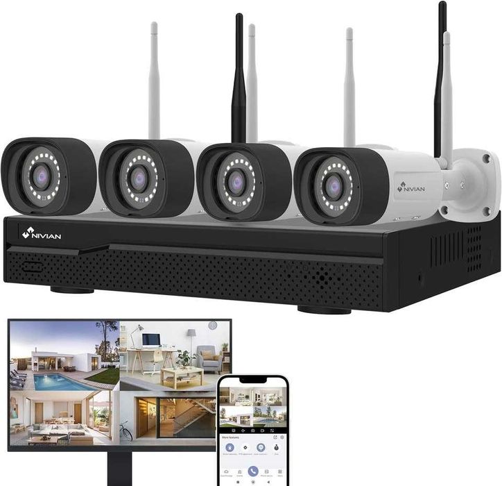 Kit camaras de video vigilancia com disco incluido