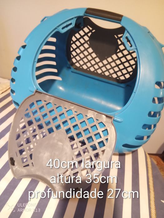 Transportadora animais cães gatos coelhos etc de mão