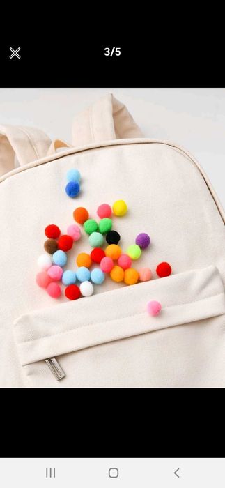 Conjunto de 100 pom pom para trabalhos manuais