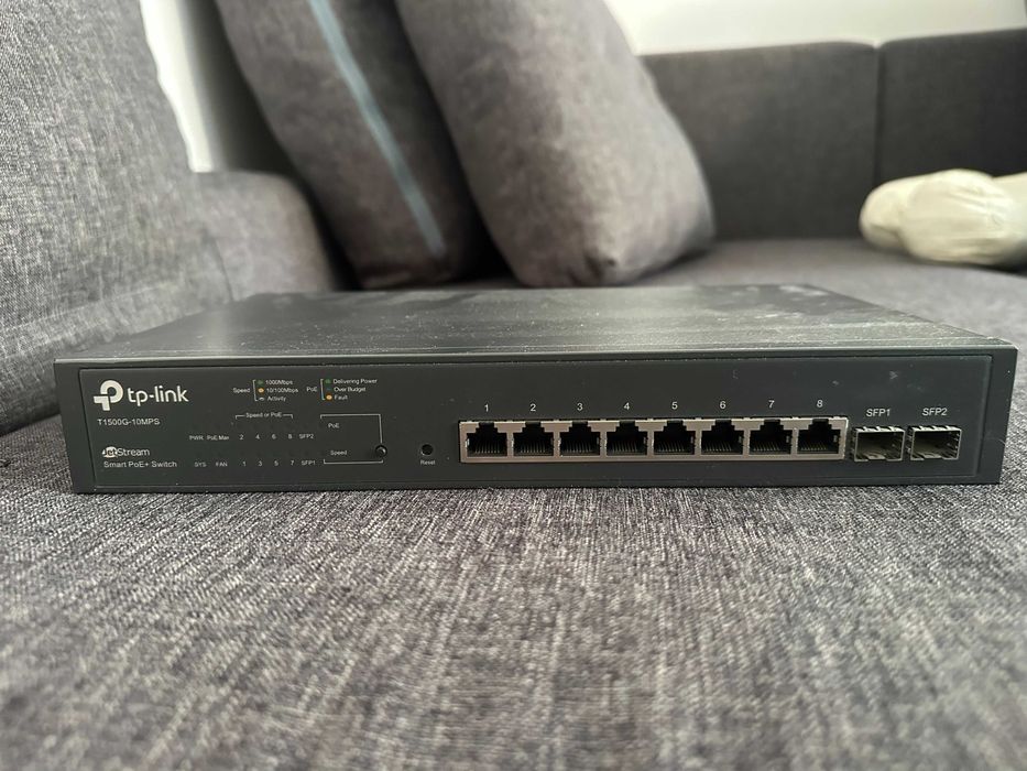Switch TP-Link JetStream T1500G-10MPS