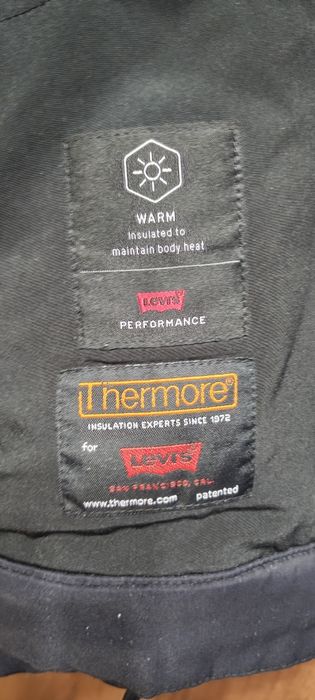 Куртка мужская Levi Strauss чёрная.