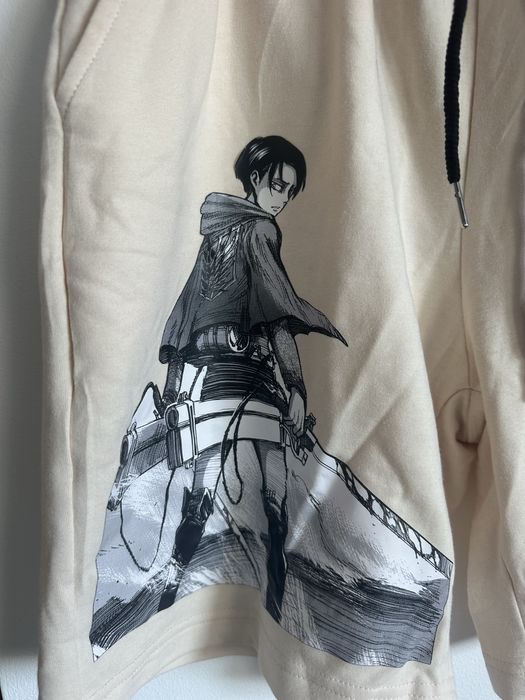 Calção Unisexo Anime Levi Ackerman Attack On Titan calção/fato de treino - Novos (portes incluídos)