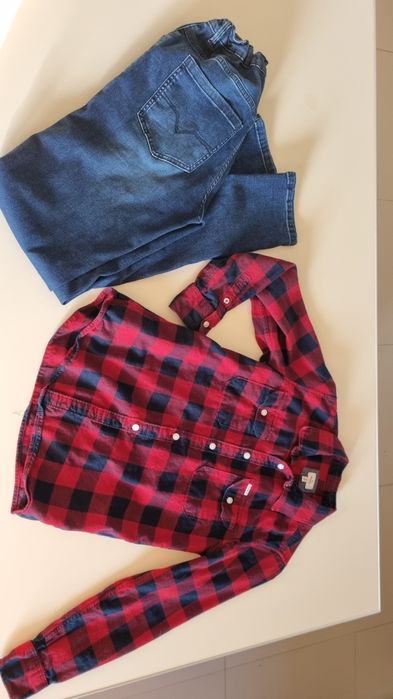 Jeansy slim fit Nakutavake rozm 172