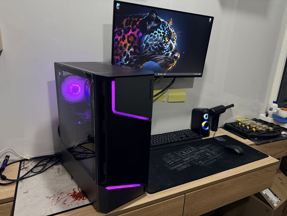 Компьютер Ігровий Ягуар Ryzen 5+16 ddr4+ssd 1tb+RTX 3050 8gb