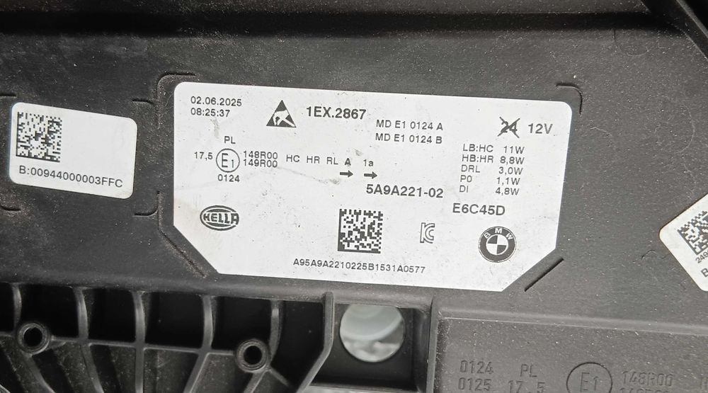 Bmw X1/iX1 Full LED 2022+. PAR Original