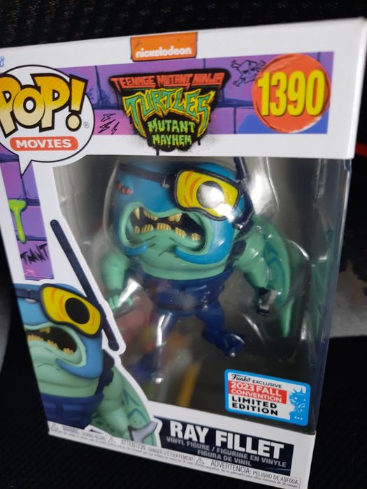 Funko Pop!Teenage Mutant Ninja Turtles Mutant Mayhem - Ray Fillet