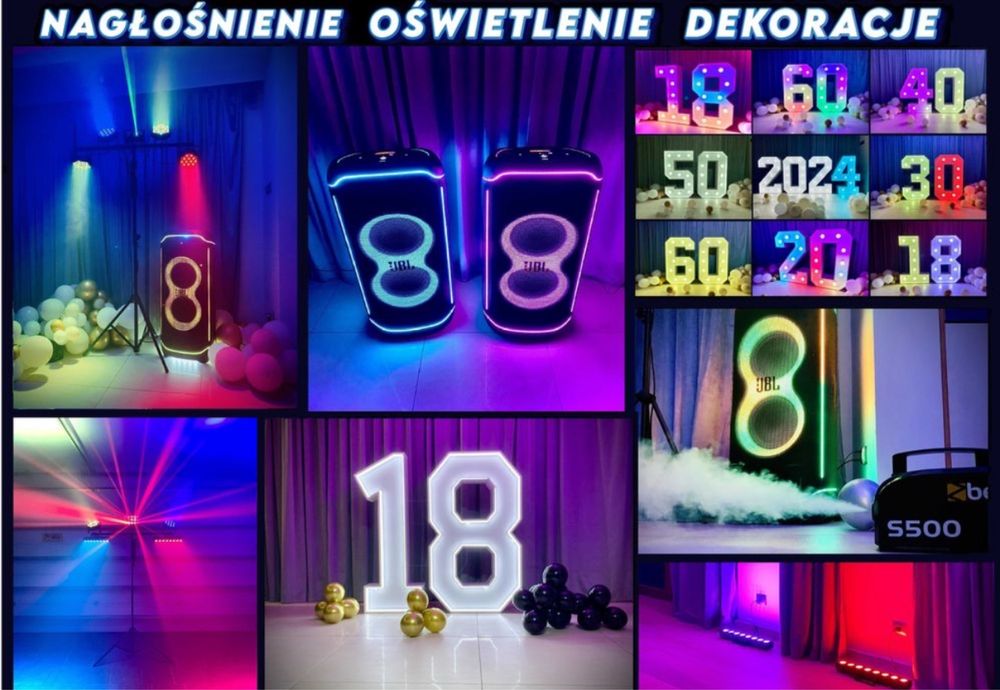 Kompletny Zestaw na Imprezę: JBL 1100 ultimate plus akcesoria