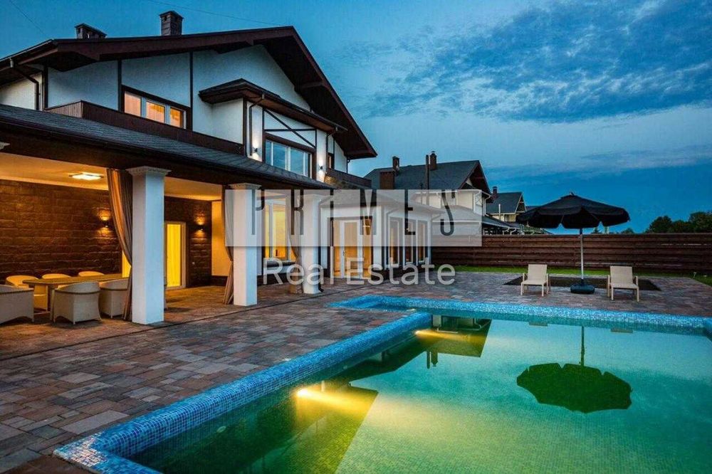 Аренда 3к дома 400м2, КМ Lake Village, Новые Безрадичи, Генератор