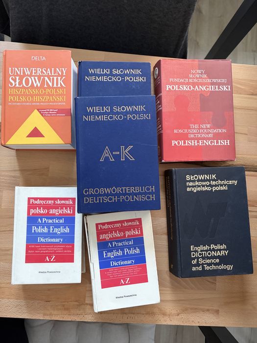 Slowniki języki różne