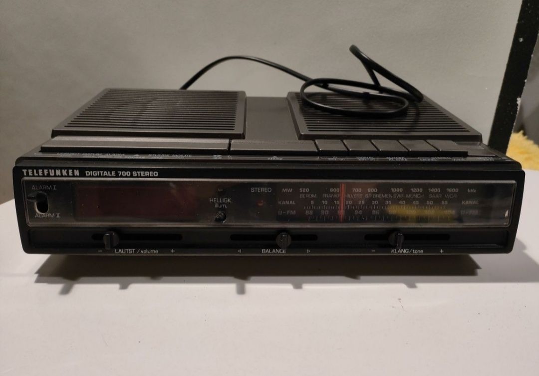 Radio Telefunken Digitale 700 stereo kolekcjonerskie radio Rawicz ...