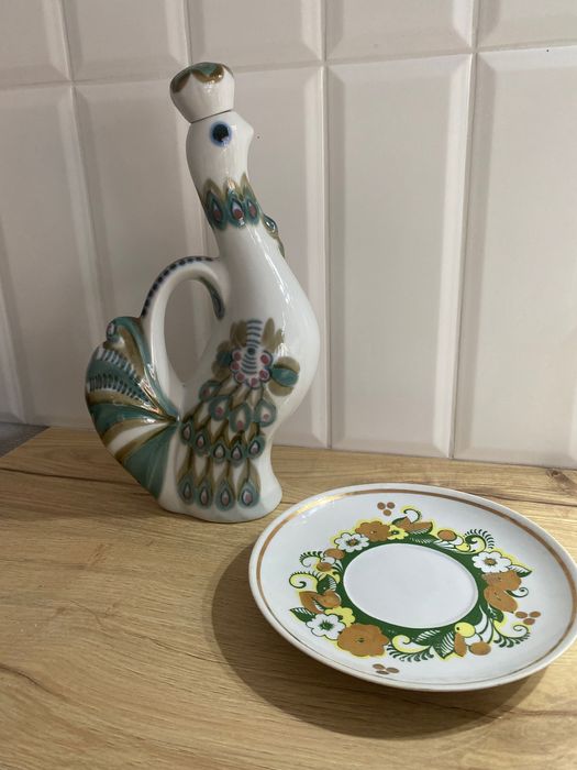 Кришталь вінтаж велика салатниця