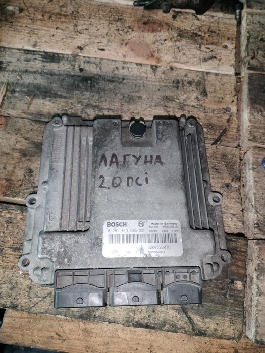 Блок керування двигуном Renault Laguna II ESPACE 0281013505 8200520036
