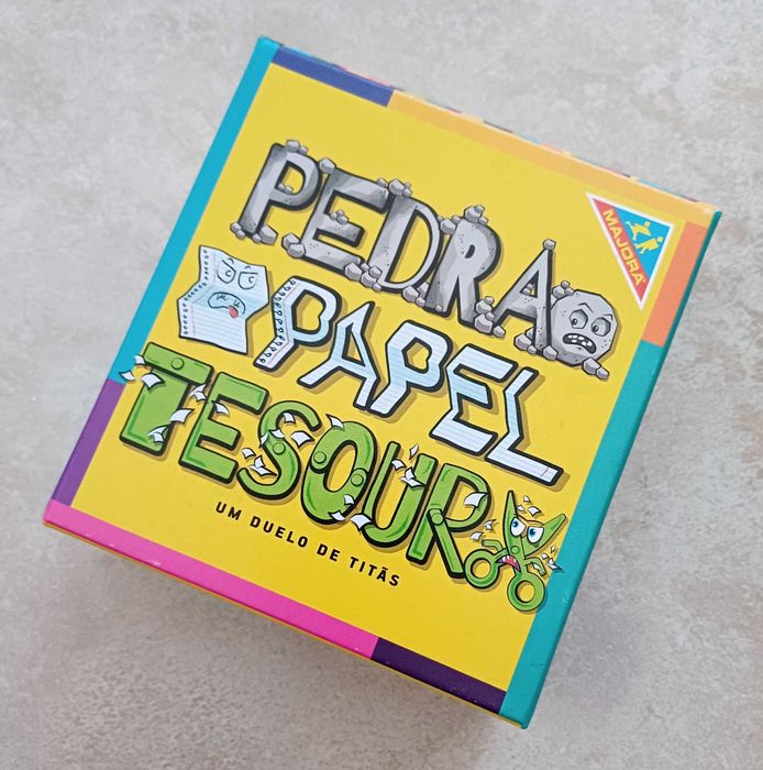 Jogo MAJORA Pedra, Papel ou Tesoura