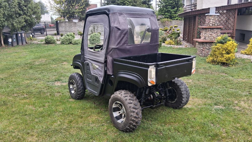 UTV/Linhai Jobber 4x4 homologacja L7e kiper alu/CF MOTO 500 IRS 4x4 pełna kabina el.kiper alu/ (gator ranger mule JCB)